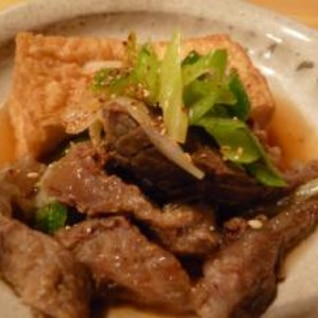 牛スジ肉の肉豆腐
